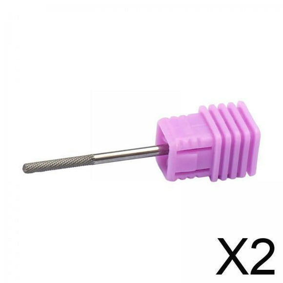 Broca para uñas,Reemplazo de broca para uñas para manicura y pedicura,Broca removedora de cutículas con rebabas giratorias profesional,Broca para lima de uñas eléctrica que reemplaza el