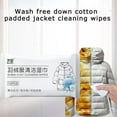 thumbnail image 4 of GEKUPEM Down Coat Cleaning Care Kit For Jackets Quick Stain Removal H0Z9 Wet Wipes K0F0, 4 of 6