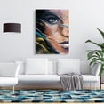 thumbnail image 2 of Colorful woman face - 36"x48" canvas - Print on demand, 2 of 5
