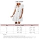 thumbnail image 1 of Vestido con mangas cortas con volantes, vestido de verano para mujer con mangas cortas con volantes y cuello en V, vestido con cordón, innovación moderna, 1 of 2