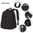 thumbnail image 3 of Disketp Love Valentine's skull Mochila Estampada de Gran Capacidad con Lonchera y Estuche, Set de 3 Piezas para Estudiantes, 3 of 7