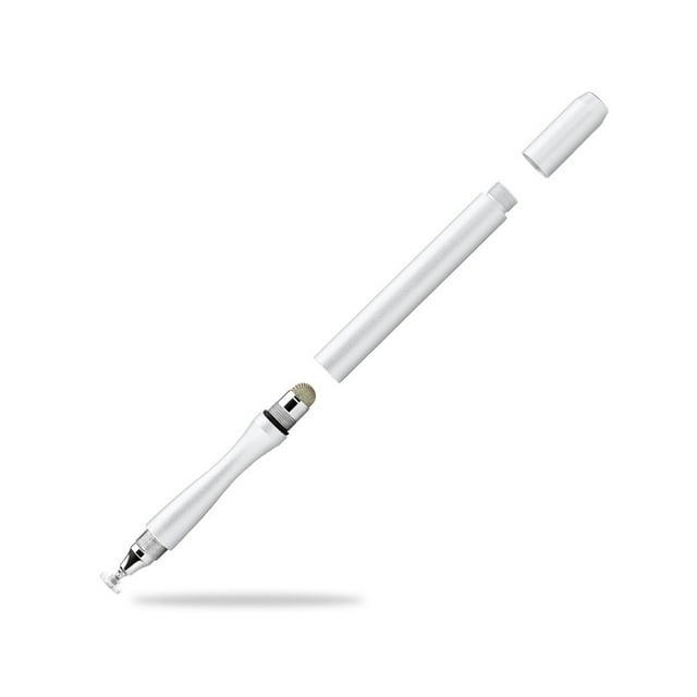 ruzhgo Stylus Pen Compatible Capacitive Touch Screen High Widely Pencil Convenient Office Smartphone Writing Accessory Black Silver
