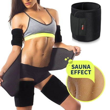 SGODDE Waist Trimmer Belt, Adjustable Tummy Control Weight-Loss Wrap, Lumbar Back Pain Relief Waist Trainer, Breathable Sweat Enhancer, Ab Belt for Men & (Best Exercise For Tummy)