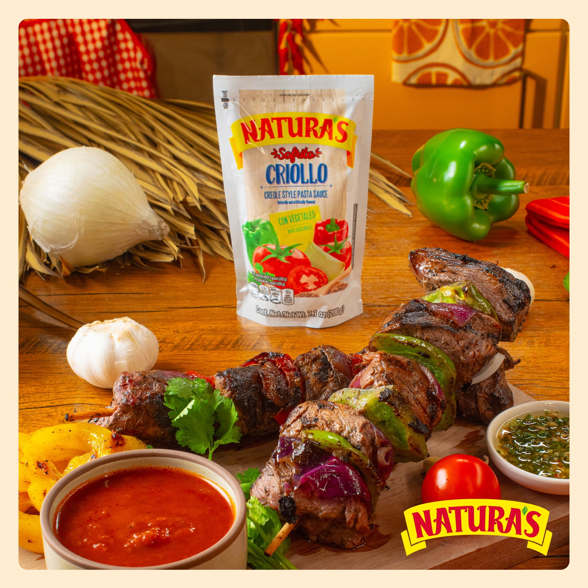 Natura's Sofrito Criollo Sauce, 7.1 oz (12 Pack)