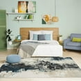 thumbnail image 5 of Luxe Weavers Modern 5x7 Area Rug Blue Abstract Art Non-Shed Carpet, 5 of 8