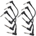 thumbnail image 5 of Here's a polished and professional product description for your **6pcs Professional Guitar Patch Cable Audio Cable**:\n\n \n\n**6 Pack Professional, 5 of 5