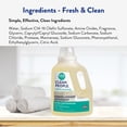 thumbnail image 4 of Clean People Liquid Laundry Detergent, Safer Ingredients, Fresh Scent, 100 Load (1-Pack), 4 of 7