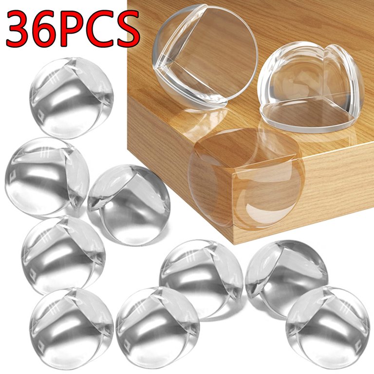 SKYCARPER Corner Protector for Kids, Baby Proof, Table and Furniture Corner Protectors for Baby Safety, 36-Pack, Clear, Size: 36pcs