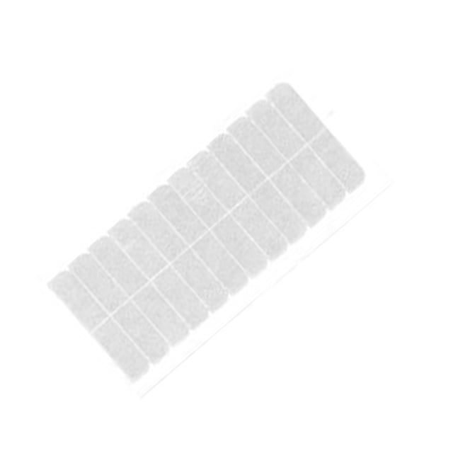 Vogacara 12 piezas de pestañas cinta para extensión de cabello Soluble en agua precortada manualidades DIY pegatina de doble cara para salón Cuidado del cabello tipo 3