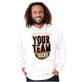 thumbnail image 5 of Your Team Sucks Fantasy Baseball Hoodie Hooded Sweatshirt Men Brisco Brands M, 5 of 6