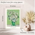 thumbnail image 6 of Induslyfe Framed Grass Wall Art Canvas Decor Set of 3, Matisse Wall Art Framed Prints Posters Mid Century Modern Art, Aesthetic Floral Botanical wall art for bedroom, living room, bathroom 12x16, 6 of 6