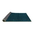 thumbnail image 2 of Ahgly Company Indoor Rectangle Abstract Turquoise Blue Contemporary Area Rugs, 2' x 5', 2 of 4
