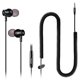 thumbnail image 1 of [2021 Actualizado] Auriculares extra largos para TV y PC, con cable de extensión en espiral de resorte de 12 pies, control de volumen y micrófono, auriculares con cable en la oreja para dispositivos d, 1 of 3