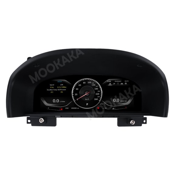 MOOKAKA Digital Dashboard Instrument Cluster for Toyota LC100 LX470 2002 2003 2004 2005 2006 2007 LCD Screen Virtual Cockpit Speedometer Upgrade Universal Fit Car Accessory with Linux OS