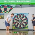 thumbnail image 3 of Zootealy Indoor Outdoor Golf Chipping Game Set with Oversized Target, Scoreboard, and Hitting Mat - Fun Multiplayer Golfing Experience - Perfect Gift for Golf Lovers, 3 of 7