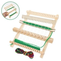 ROSENICE Diy Weaving Machine 1 Set Weaving Loom With Wooden Frame For Beginners And Professional