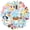 2A-35pcs, variant on 35pcs-50pcs Tropical Stickers Kids  Vacation Stickers Summer Beach PVC Stickers for Laptops Suitcases