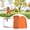 Orange, variant on 50ft Dog Tie Out Cable, Dog Leash, Long Leash for Dogs Outside, Lead for Camping, Tether for Yard, Line (Red)