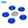 thumbnail image 3 of Unique Bargains 40mm Flat Back Round Acrylic Rhinestones, 50 Pack Plastic Circle Gems for Jewelry Making Costume, Blue, 3 of 6
