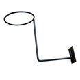thumbnail image 4 of 5 wall Mount Hat Holder Stand, Black Metal Display Storage Rack Suitable for Display Of , s, Balls, Scarves, Baseball Cap,, 4 of 8