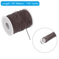 thumbnail image 2 of Unique Bargains 1mm 109 Yards Elastic String Cord Elastic Thread Beading String Cord, Brown, 2 of 5
