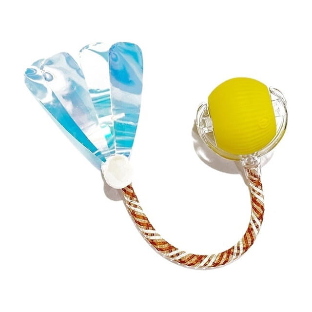 Interactive Cat Toy Ball, Upgraded Interactive Electric Rolling Ball with Teasing Tail, Moving Cat Toy
