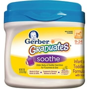 Gerber Graduates Soothe Non-GMO Powder Older Baby and Toddler Formula, 22 Ounce, 3 Count