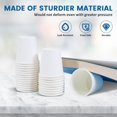thumbnail image 5 of Coffee Cups 100 Count, Leak-Proof Paper Cups 12 oz, Sturdy White Disposable Paper Coffee Cups for Cold and Hot Drinks, Party, Office, Travel and Events, 5 of 6
