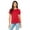 Red, variant on Bella + Canvas Ladies' Relaxed Jersey Short-Sleeve T-Shirt - B6400