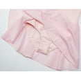 thumbnail image 6 of Girls Ballet Leotard Size 7-8 Years Old Solid Pink Ruffle Sleeve Training Dancewear, 6 of 7