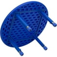 thumbnail image 4 of 33" Round Blue Plastic Height Adjustable Activity Table, 4 of 5
