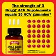 thumbnail image 6 of Bragg Apple Cider Vinegar Capsules, 1877mg ACV Blend with 750mg Acetic Acid, 90 Count, 6 of 12
