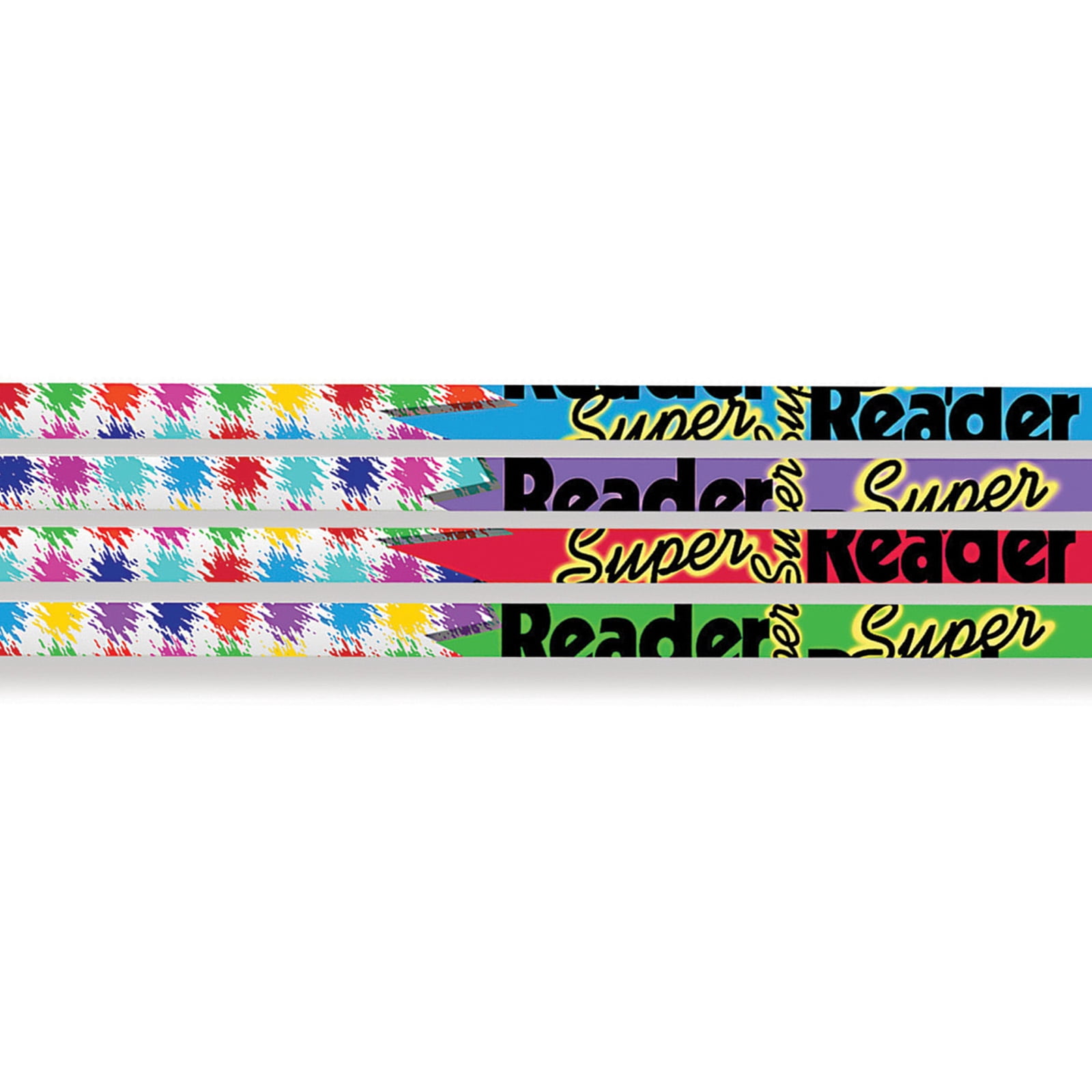 Musgrave Pencil Company Super Reader Motivational Pencils, 12 Per Pack, 12 Packs