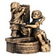 thumbnail image 5 of Escultura de Resina Jadeshay Adorno de jardín niño niña jugando, 5 of 8