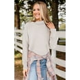 thumbnail image 2 of Sherrylily Women Turtleneck Sweaters Batwing Sleeve Casual Pullover Loose Sweater, 2 of 7