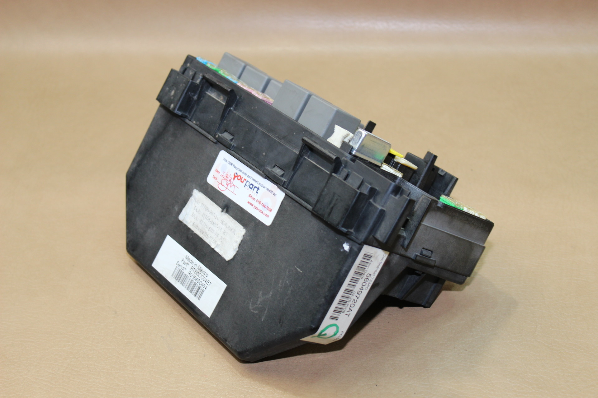 08 09 JOURNEY CARAVAN T&C TIPM TEMIC TOTALLY INTEGRATED FUSE BOX 56049720 REMAN TIPM