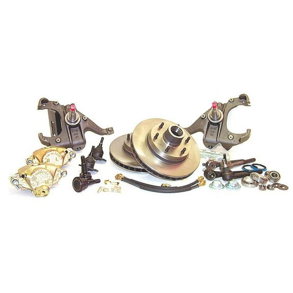 Brothers Trucks DBC6LOEDROP Front Disc Brake Conversion-6-Lug-2.5-in Drop Spindles