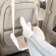 thumbnail image 1 of Reposapiés infantil para coche en asientos traseros | Reposapiés de doble cara de forro polar con correas ajustables | Fácil instalación para niños y viajes escolares | 50 x 48 x 26 cm, 1 of 6