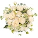thumbnail image 2 of Ramo de 5 rosas persas y 9 rosas de seda falsas para boda, decoración del hogar, flores de simulación, 2 of 6