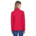 thumbnail image 2 of Ladies' DRYTEC20™ Performance Quarter-Zip - RED/ NAVY/ RED - L, 2 of 3