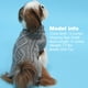 thumbnail image 5 of Jersey para perros KYEESE de punto trenzado con cuello alto para perros medianos, color gris, 5 of 7