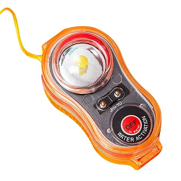 Luz de señal de emergencia LED Interruptor autónomo a prueba de agua para nadar Pesca en el mar
