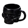 thumbnail image 1 of Halloween Skull Cup with Handle Lidless Ceramic Cup Funny Water Beer Milk Cup Mocha Cup Creatives Modeling Mug,600ml B, 1 of 5