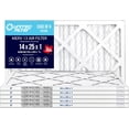 thumbnail image 1 of 14x25x1 Pleated MERV 13 Furnace Filter, Case of 6 – (Actual Size:13-1/2" x 24-1/2" x 3/4") - Protective Furnace Air Filter for Clean, Healthy Air - Efficient, Home Climate Control HVAC Filters, 1 of 8