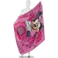 thumbnail image 4 of Disney Minnie Mouse Throw Blanket, So Many Bows, 45x60, Multicolor, 100% Polyester, 1 Each, 4 of 5