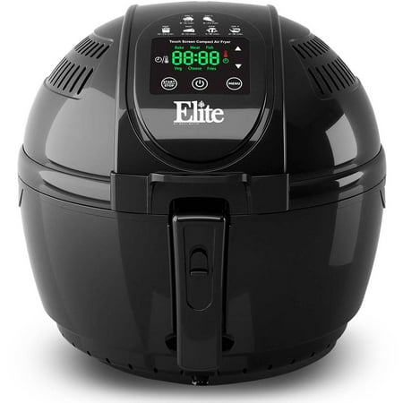 Elite Platinum 3.5-Quart Digital Air Fryer Black - Walmart.com