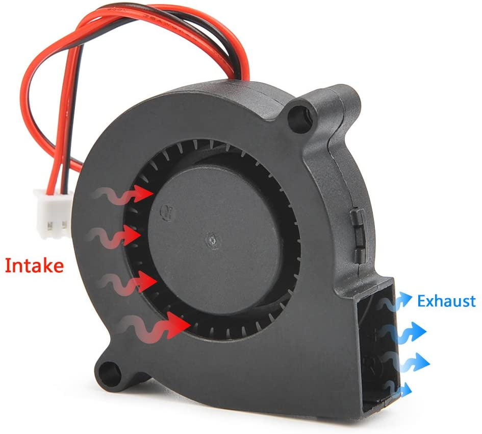 3Pcs 5015 Fan 12V 0.23A 3D Printer 