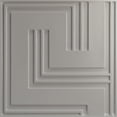 thumbnail image 5 of Ekena Millwork 19 5/8"W x 19 5/8"H Geometric EnduraWall Decorative 3D Wall Panel, UltraCover Satin Smokey Beige (Covers 2.67 Sq. Ft.), 5 of 6