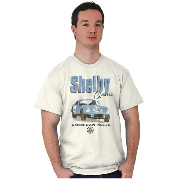 Shelby Classic American Made Car Men's Graphic T Shirt Tees Brisco Brands S
