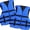 Adult Blue, variant on 2 Pack Life Jacket Paddle Vest; Coast Guard Approved Type III PFD Life Vest Flotation Device; Jet ski, Wakeboard, Kayak; Ideal Extra Life Jacket for Pontoon Boat